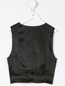 Dolce & Gabbana Kids tailored double-breasted waistcoat - Zwart