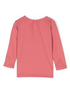 Bonpoint T-shirt met kersenprint - Roze