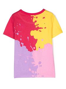 Marc Jacobs Kids T-shirt met colourblocking - Roze