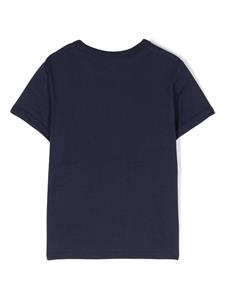 Marc Jacobs Kids T-shirt met logoprint - Blauw