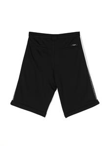Balmain Kids Geplooide shorts - Zwart