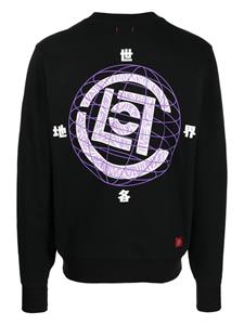 CLOT Sweater met logoprint - Zwart