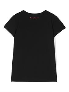 Karl Lagerfeld Kids Katoenen T-shirt - Zwart