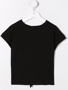 Dolce & Gabbana Kids T-shirt met tekst - Zwart