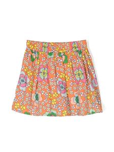 Stella McCartney Kids Shorts met bloemenprint - Oranje