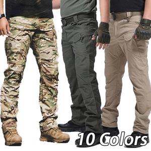 Straight Fire Fashion New Arrival Men's Trousers Multi-pocket Breathable Work Pants Cargo Pants Military Camouflage Pants Plus Size