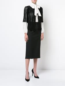 Dolce & Gabbana cropped vest - Zwart