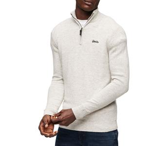 Superdry Essential Embroidered Knit Henley Trui Heren
