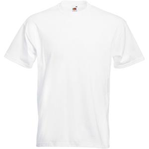 Fruit Of The Loom 10x stuks Basic witte t-shirts voor heren