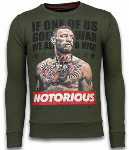 Local Fanatic Conor notorious crewneck groen