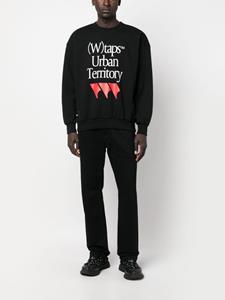 WTAPS Sweater met print - Zwart