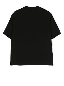 Marni Kids T-shirt met logoprint - Zwart