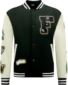 Enos Letterman jacket oversized 8633