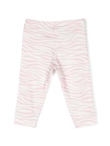 Chiara Ferragni Kids Legging met zebraprint - Roze