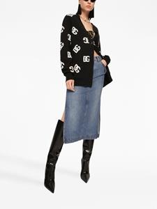Dolce & Gabbana Vest van scheerwol - Zwart