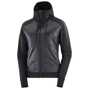 Salomon  Women's Elixir Hybrid Insulated Hooded Jacket - Synthetisch jack, grijs/zwart