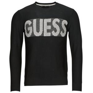 Guess  Pullover AMYAS LS CN SLOGAN SWEATER