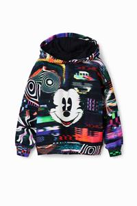 Desigual Sweatshirt met glitch-print met Mickey Mouse - BLACK