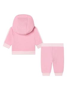 BOSS Kidswear Trainingspak met geborduurd logo - Roze