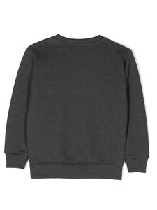 Versace Kids Sweater met logopatch - Grijs