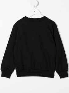 Versace Kids Sweater met geborduurd logo - Zwart