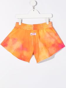 Pinko Kids Shorts met geborduurd logo - Oranje