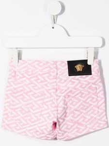 Versace Kids Shorts met print - Roze