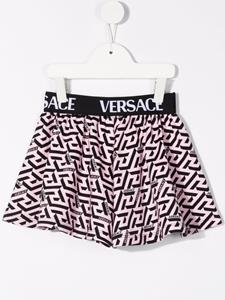 Versace Kids Shorts met logoband - Roze