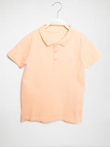 Name it Poloshirt in oranje voor jongens