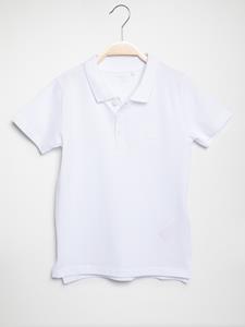 Name it Poloshirt in wit voor jongens