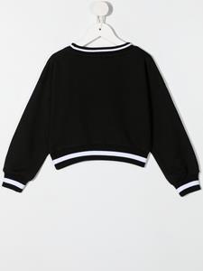Monnalisa Sweater met print - Zwart