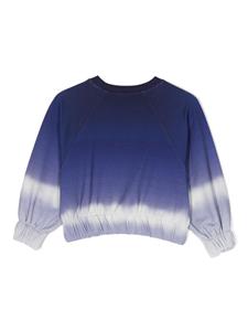 Monnalisa Sweater met geborduurd logo - Blauw