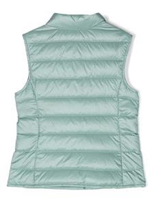 Moncler Enfant Bodywarmer met logopatch - Groen