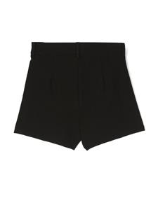 Monnalisa Geplooide shorts - Zwart