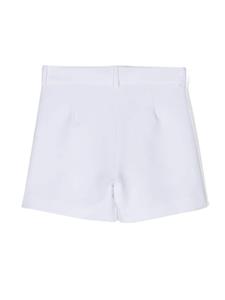 Monnalisa Geplooide shorts - Wit