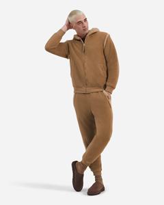 Ugg Evren-trui van gebonden fleece met rits in Brown  Other