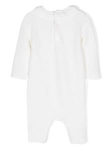 Little Bear Pyjama van scheerwol - Wit