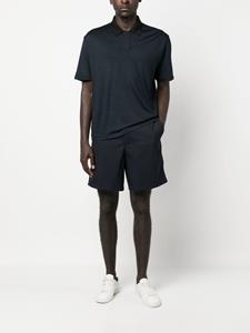 Emporio Armani Bermuda shorts met elastische tailleband - Blauw