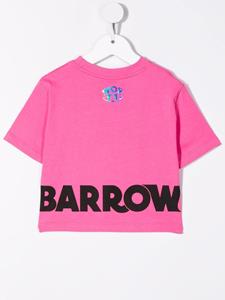 Barrow kids T-shirt met logo - Roze
