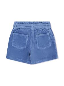 Ralph Lauren Kids Ribfluwelen shorts - Blauw