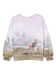 Molo Sweater met print - Roze