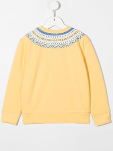 Ralph Lauren Kids Fleece sweater - Geel