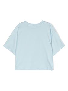 Stella McCartney Kids T-shirt met logoprint - Blauw