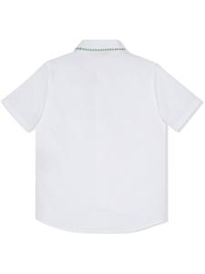 Gucci Kids Shirt met borduurwerk - Wit