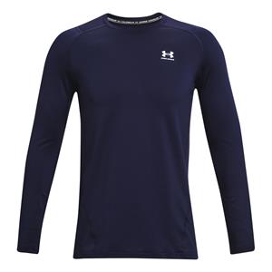 Under Armour Poloshirt Under Armour Cold Gear Armour Fitted Mock Navy/White