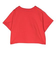 Marc Jacobs Kids Katoenen T-shirt - Rood