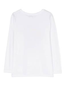 Marc Jacobs Kids T-shirt met lange mouwen - Wit