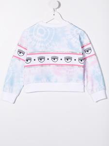 Chiara Ferragni Kids Sweater met tie-dye print - Roze