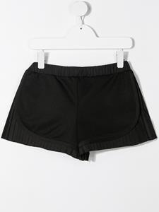 Moncler Enfant Geplooide shorts - Zwart