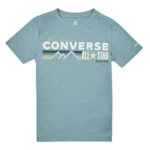Converse T-shirt Korte Mouw  WORDMARKCHESTSTRIPE